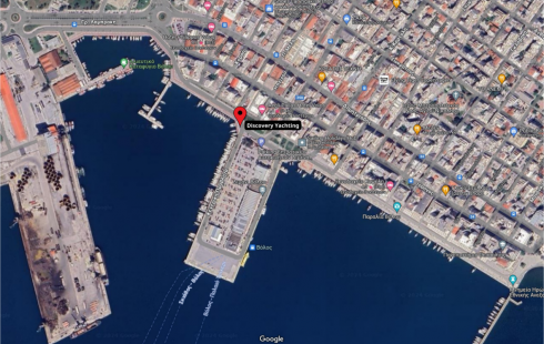 Volos base spot Discovery Yachting
